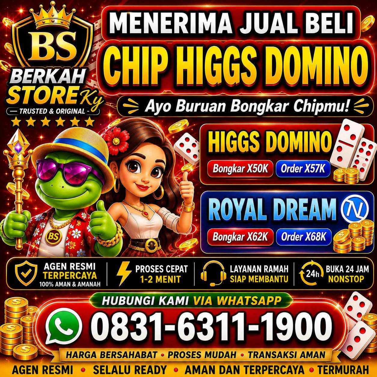 Terima Bongkar Chip
