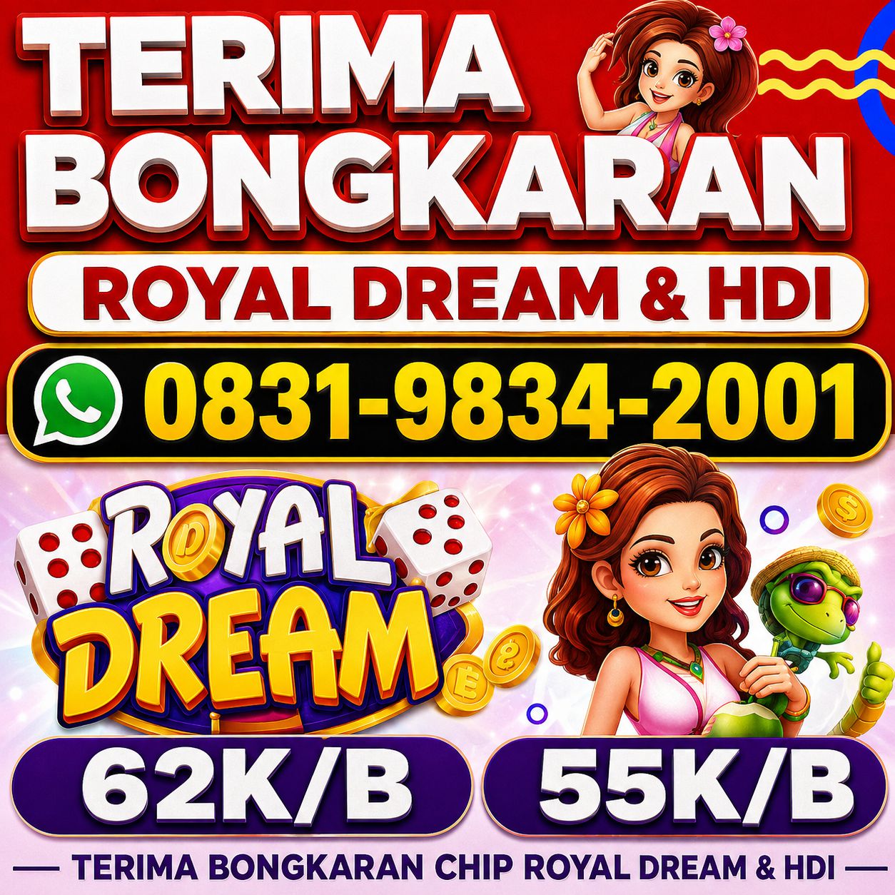 JUAL BELI CHIP HDI