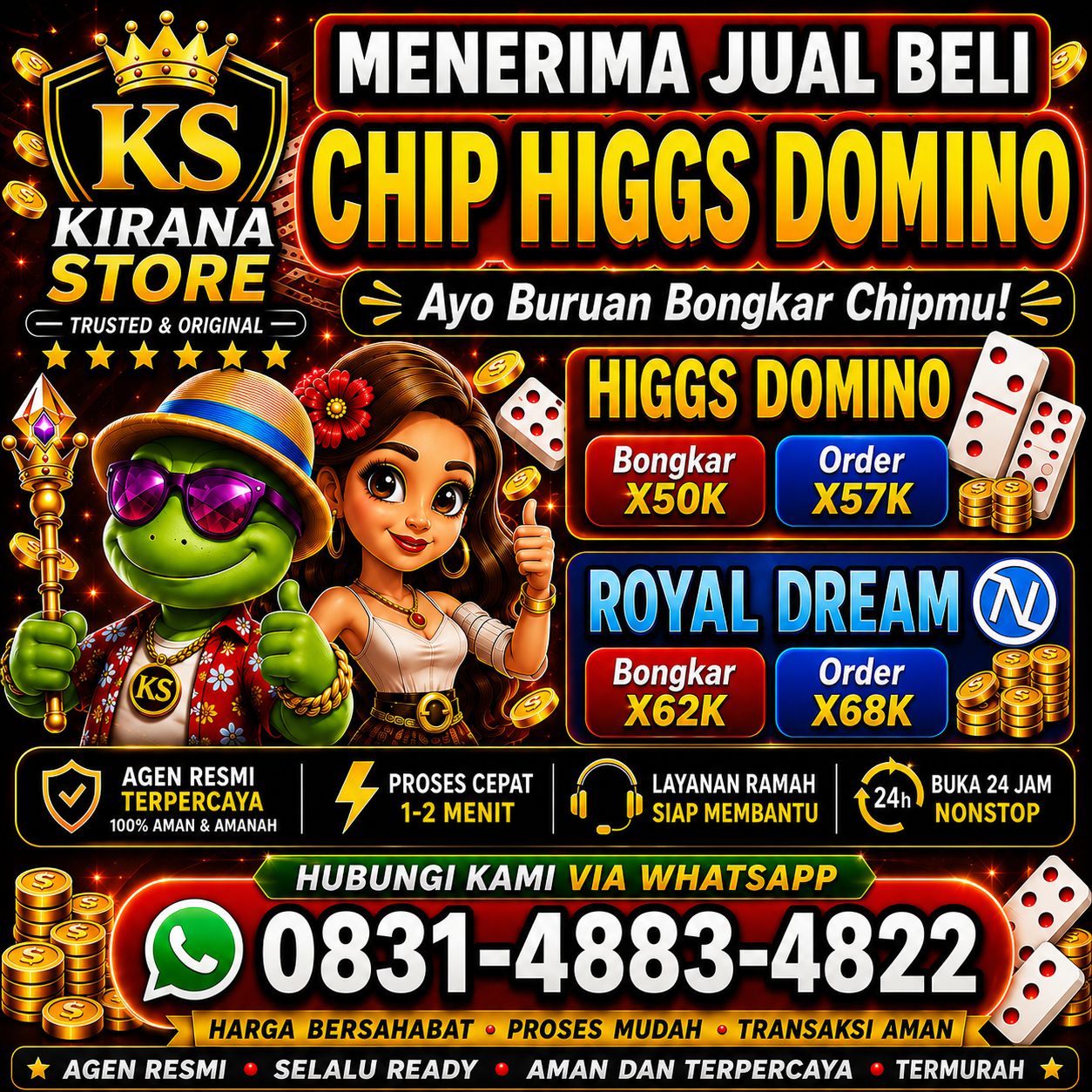 JUAL BELI CHIP HDI