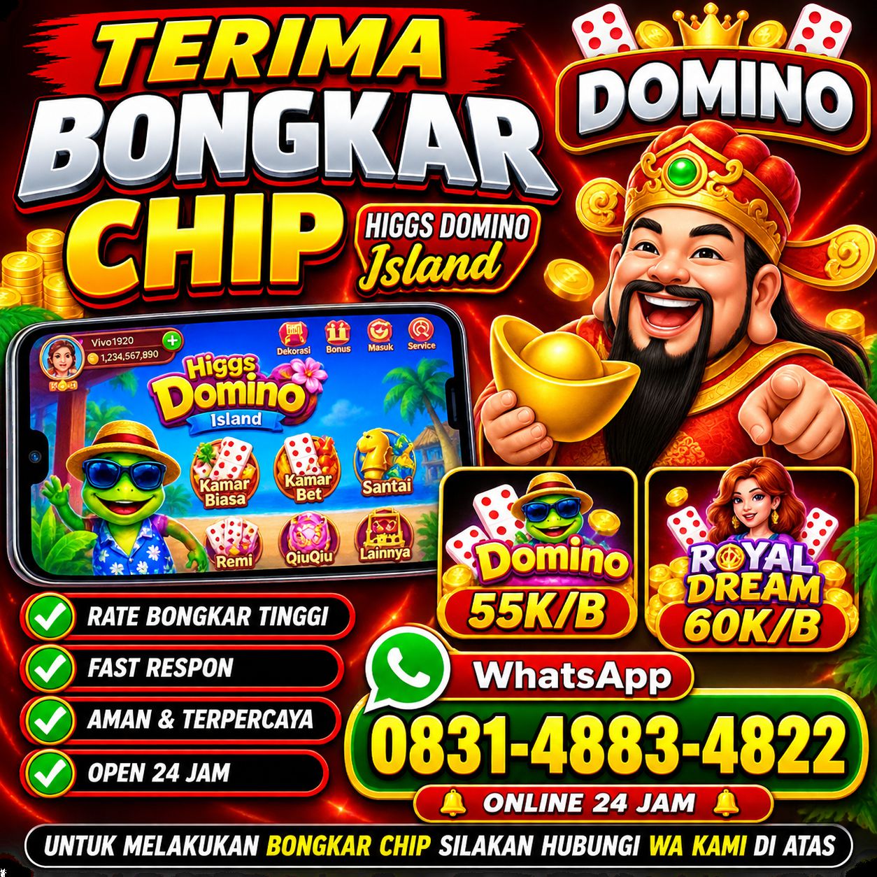 Terima Bongkaran Chip Hdi