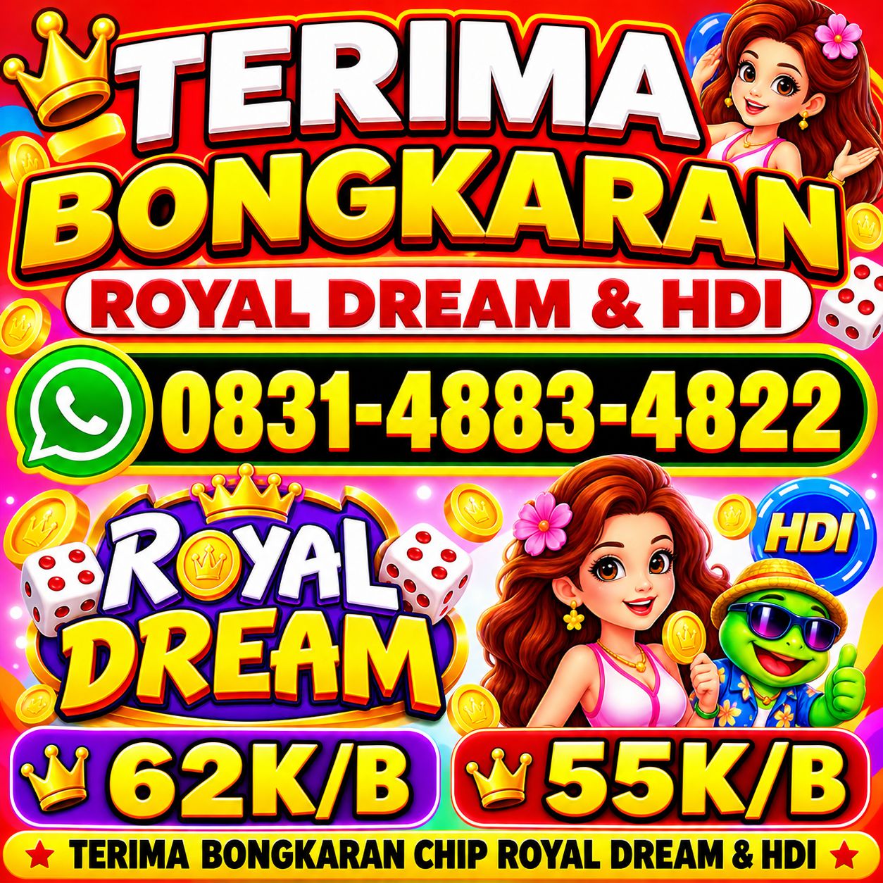 JUAL BELI CHIP HDI