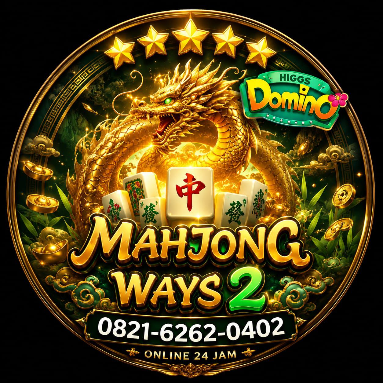Terima bongkar chip Higgs domino island