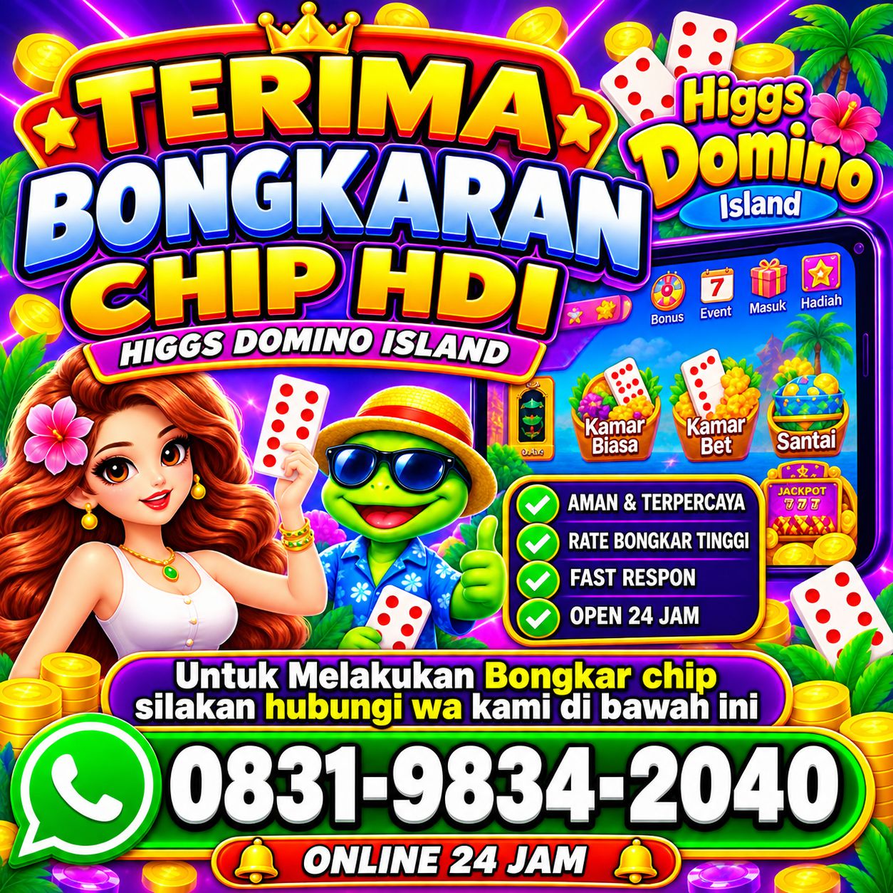 Terima Bongkaran Chip Hdi