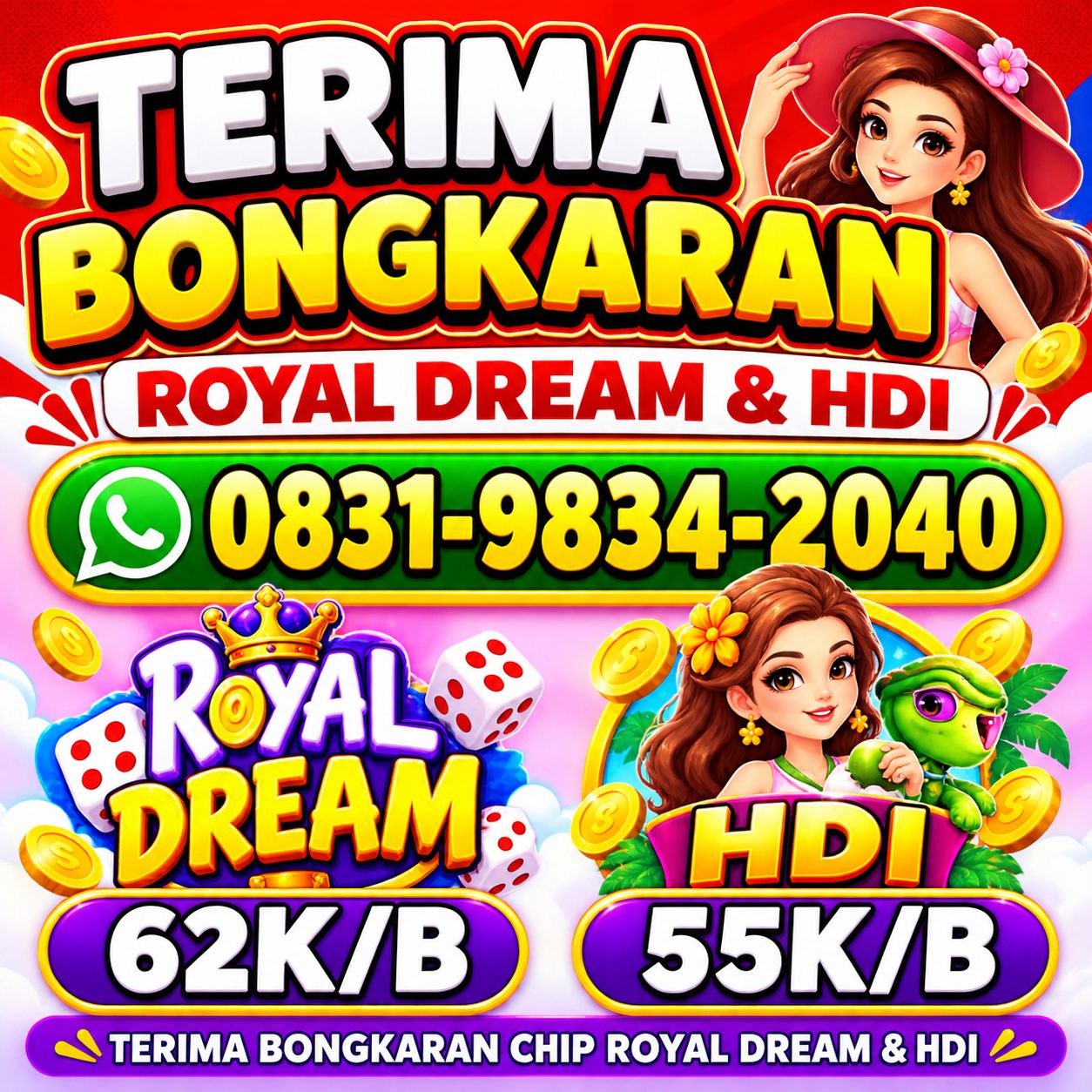 Terima Bongkaran Chip Hdi