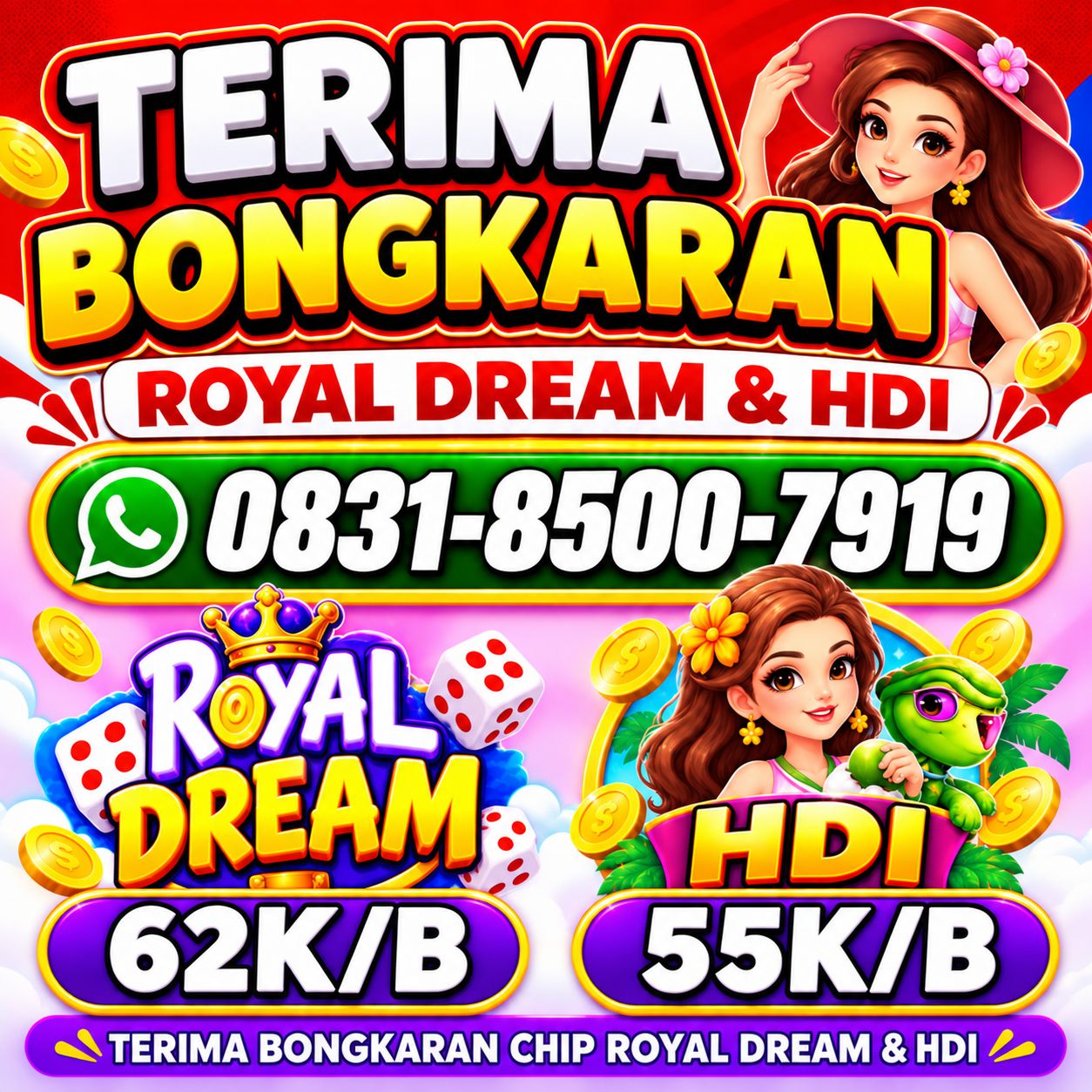 Terima Bongkaran Chip Hdi