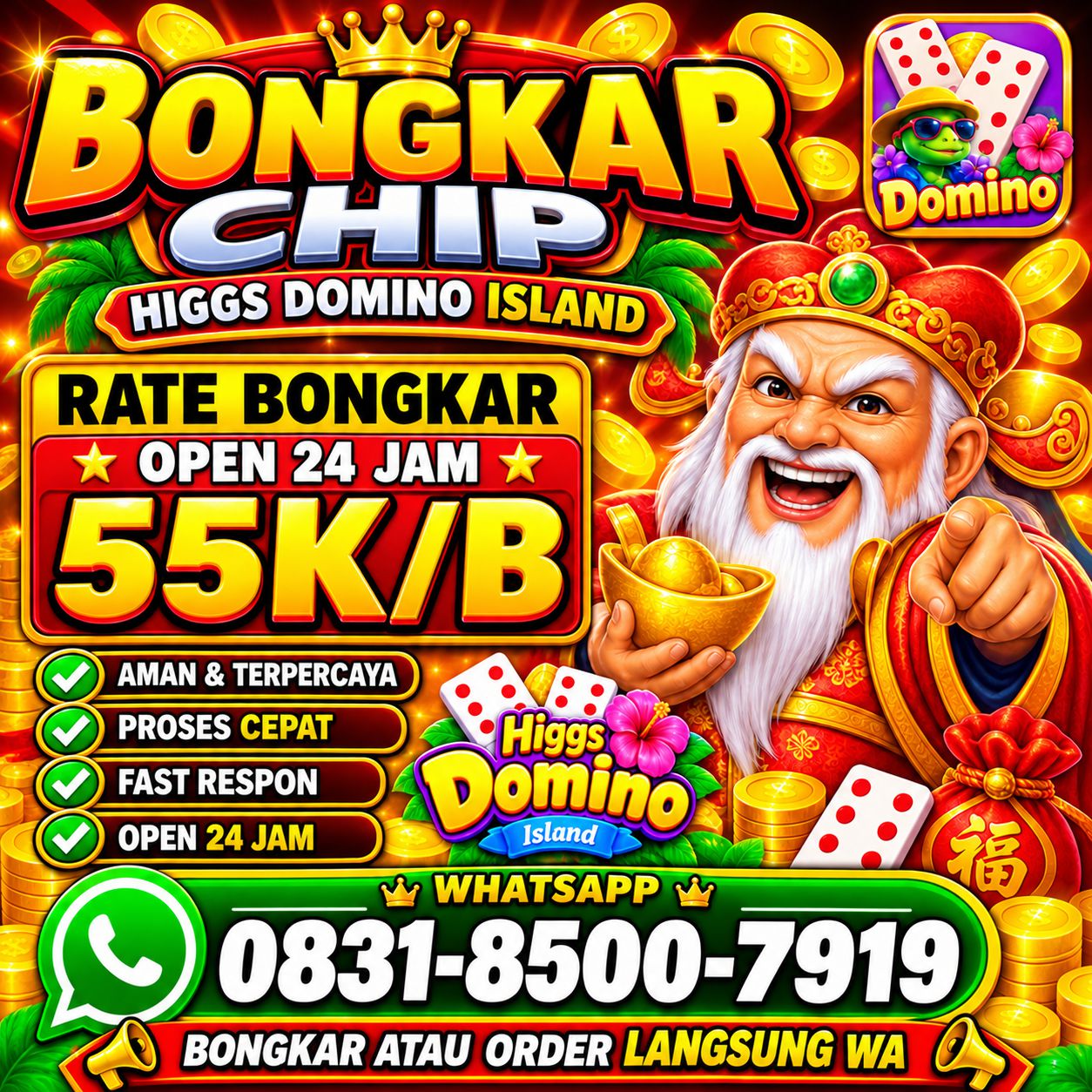 Terima Bongkaran Chip Hdi