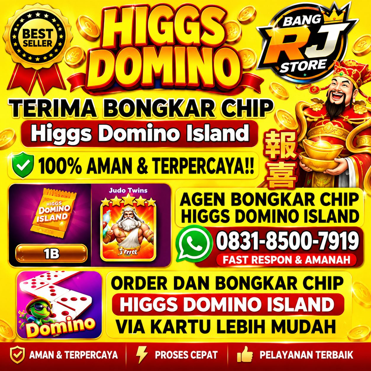 JUAL BELI CHIP HDI REAL