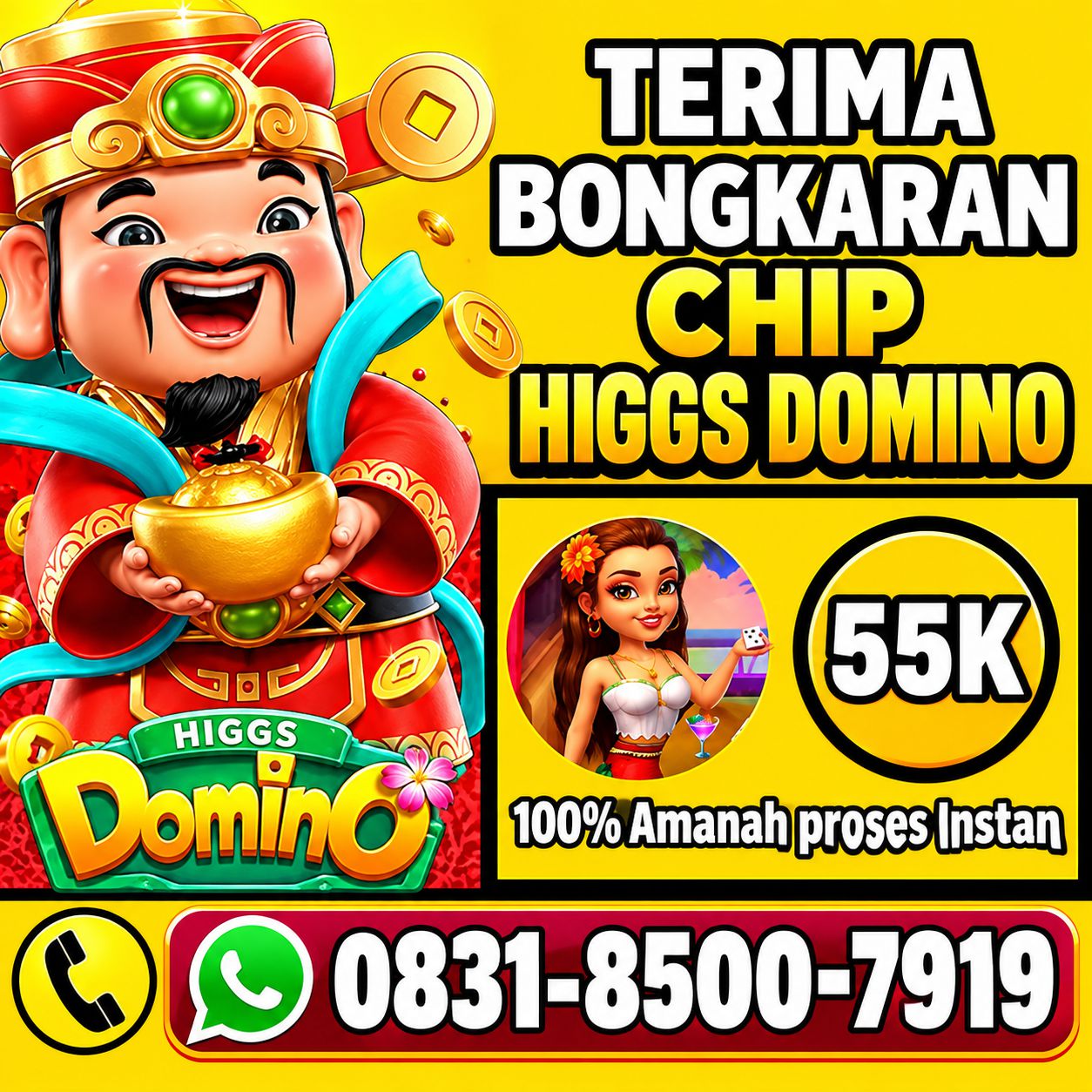 JUAL BELI CHIP HDI REAL