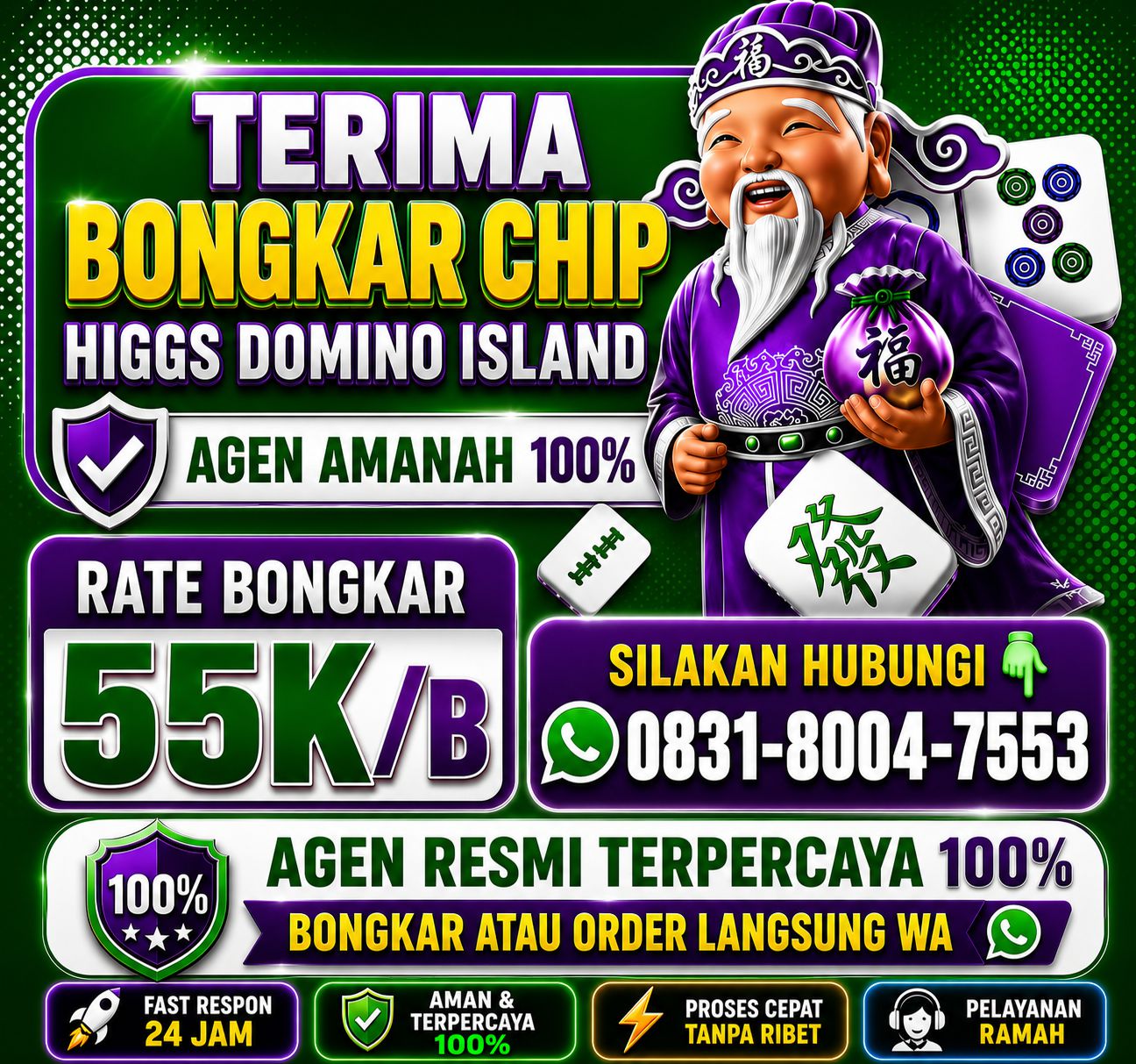 TERIMA BONGKAR CHIP