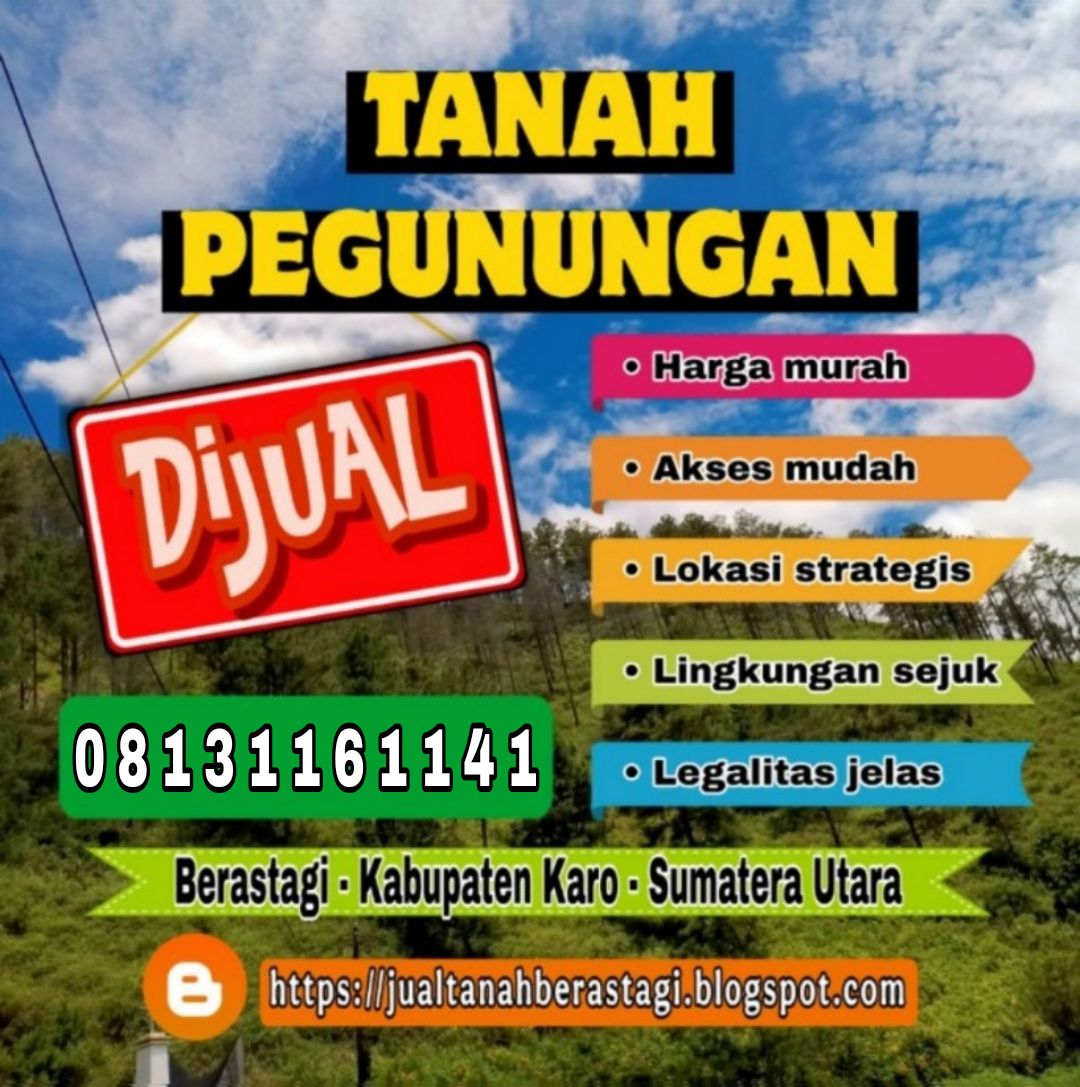 Jual Tanah Pegunungan