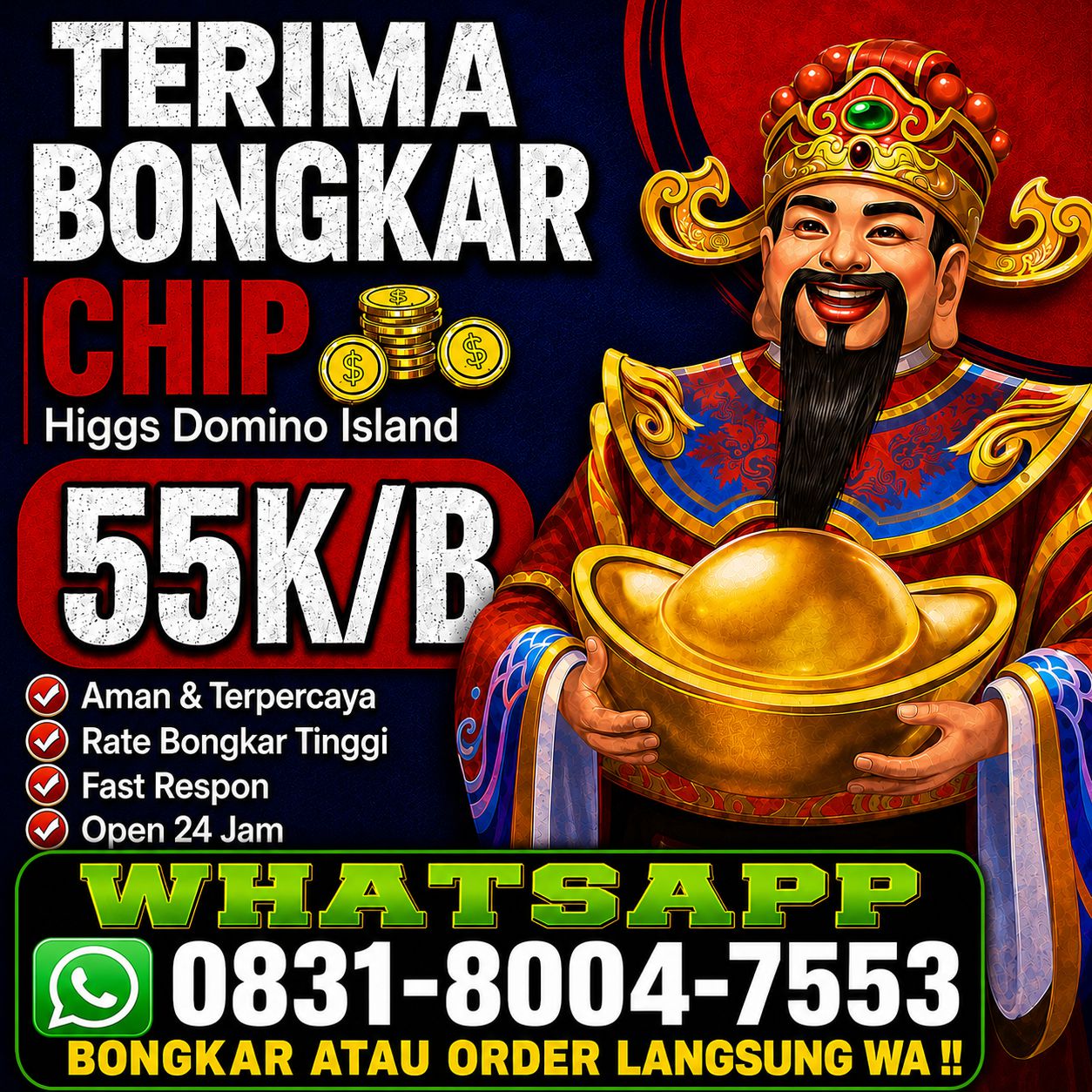 JUAL BELI CHIP HDI
