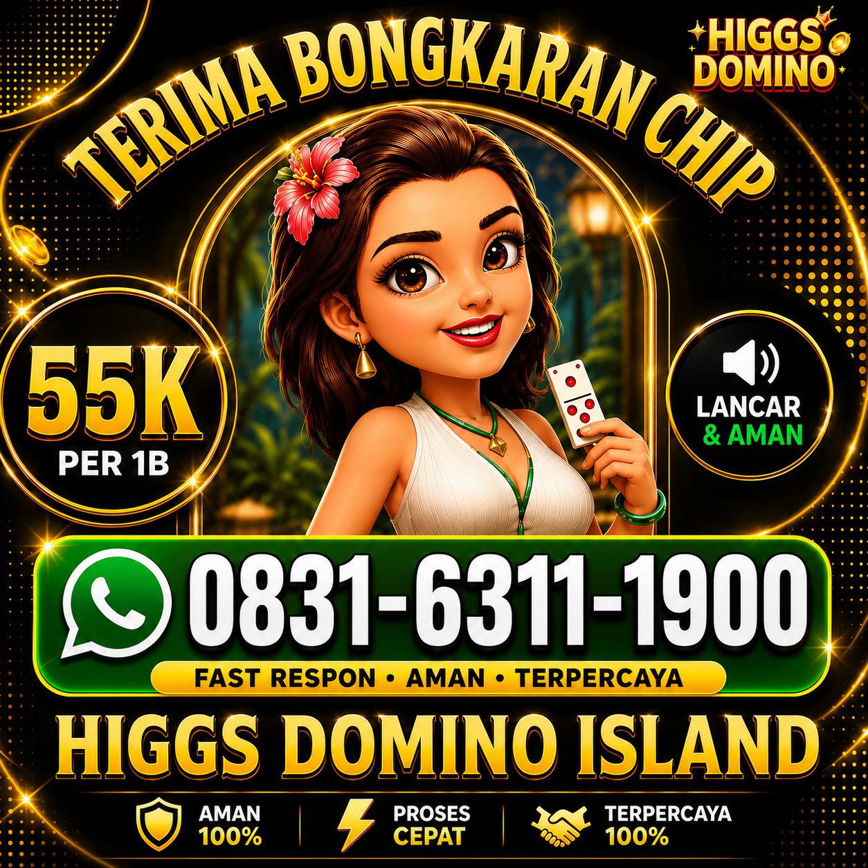TERIMA BONGKAR CHIP HDI