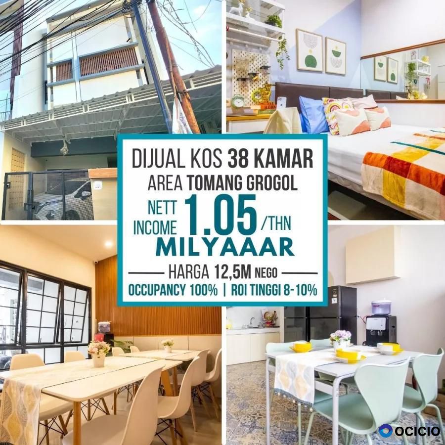 Jual Rumah Kostan Tomang Grogol