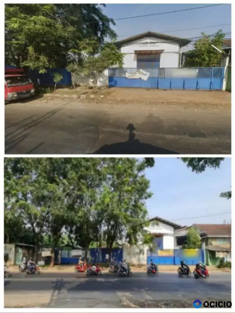 Dijual LELANG gudang LT 1.196 LB 420 di jl raya narogong bantargebang