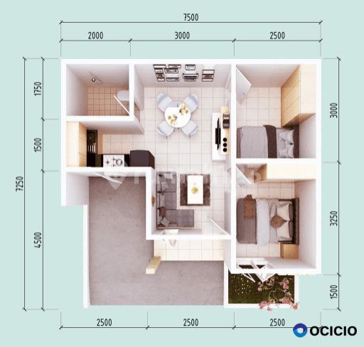Rumah Minimalis Cantik Dalam Cluster Dekat Alternatif Cibubur Di Gunung Putri
