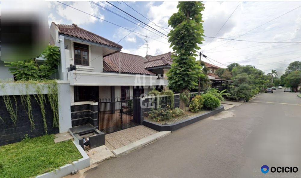 dijual rumah Mewah di komplek Perumahan TNI-AU Pondok Bambu, Jakarta Timur