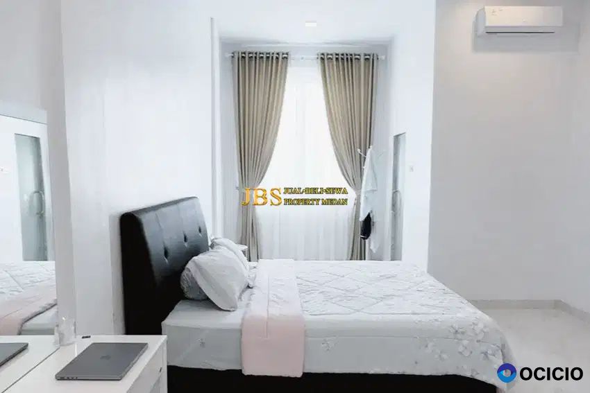 Dijual Rumah Baru Renovasi di Komplek Adam Malik Riverside - Medan