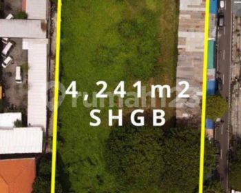 Dijual Tanah Komersial Dibawah NJOP Di Senen Jakarta Pusat