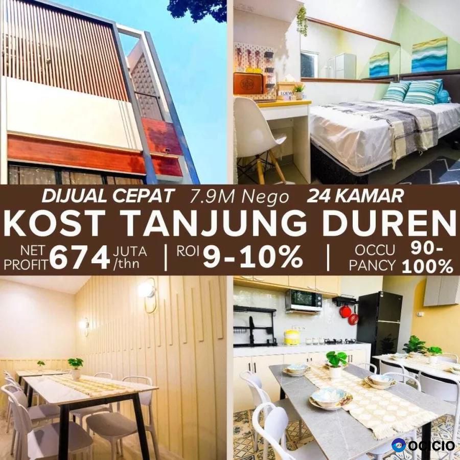 Jual Rumah Kost Tanjung duren