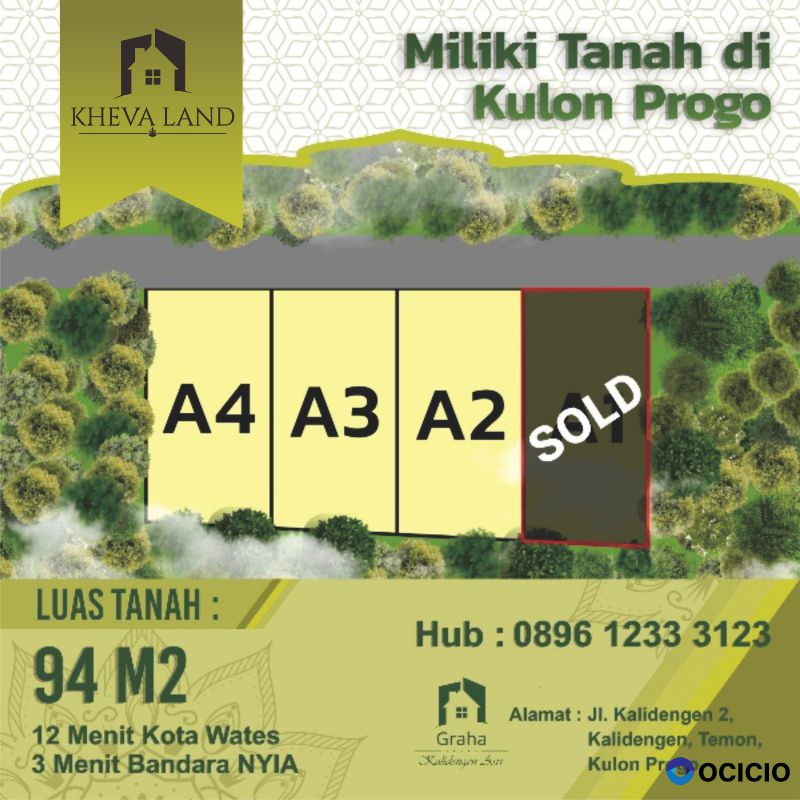 tanah di temon dekat Bandara YIA kulon progo jogja