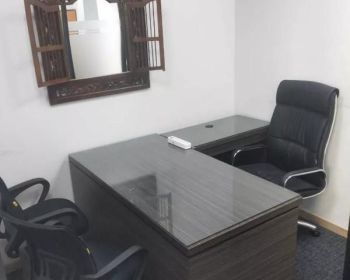 Sewa ruang kantor furnish di GKM Green Tower area Jakarta Selatan