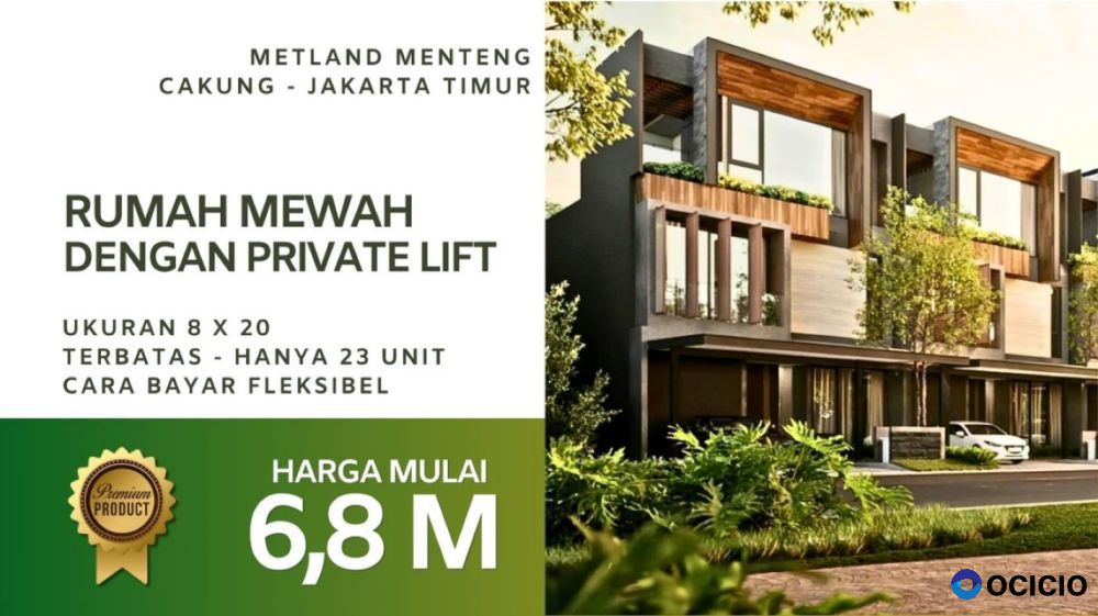 White Rose Rumah Mewah Metland Menteng Cakung Harga Perdana