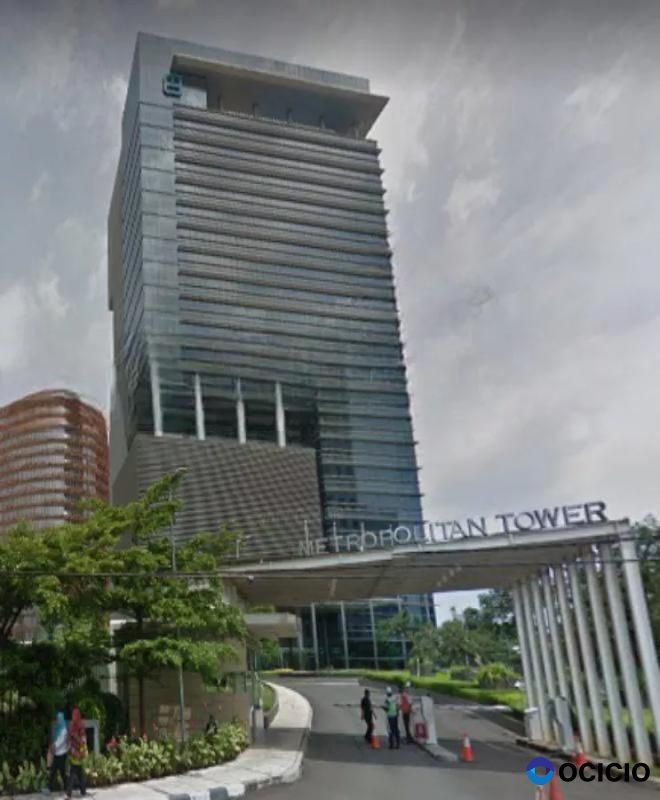 Sewa ruang kantor di Metropolitan Tower, Cilandak, Jakarta Selatan