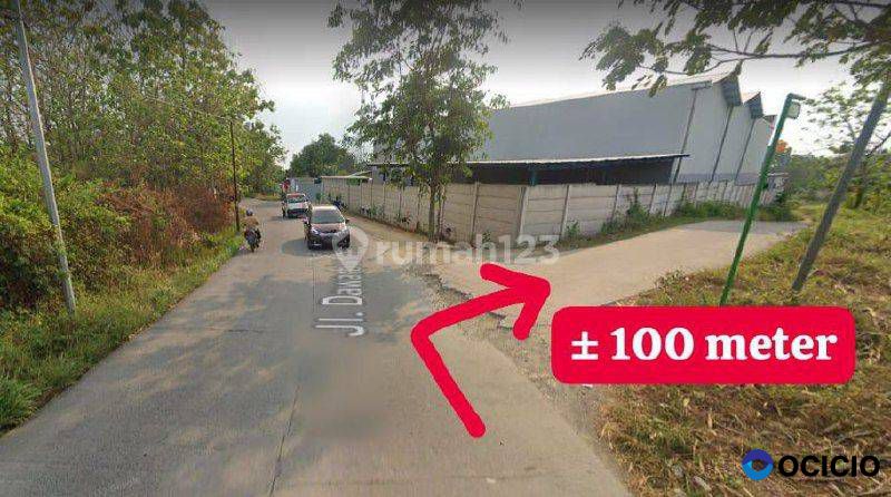 Murah Tanah Industri Gudang Pabrik di Kedamean Dawarblandong