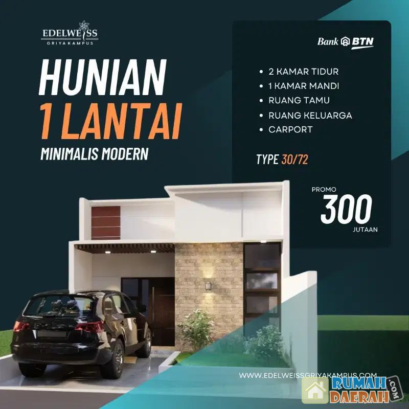 Sell Rumah: Rumah konsep villa