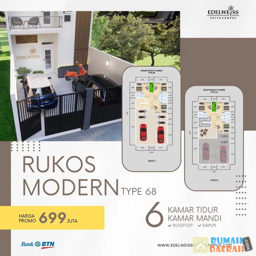 KOST MURAH DEKAT KAMPUS UIN3