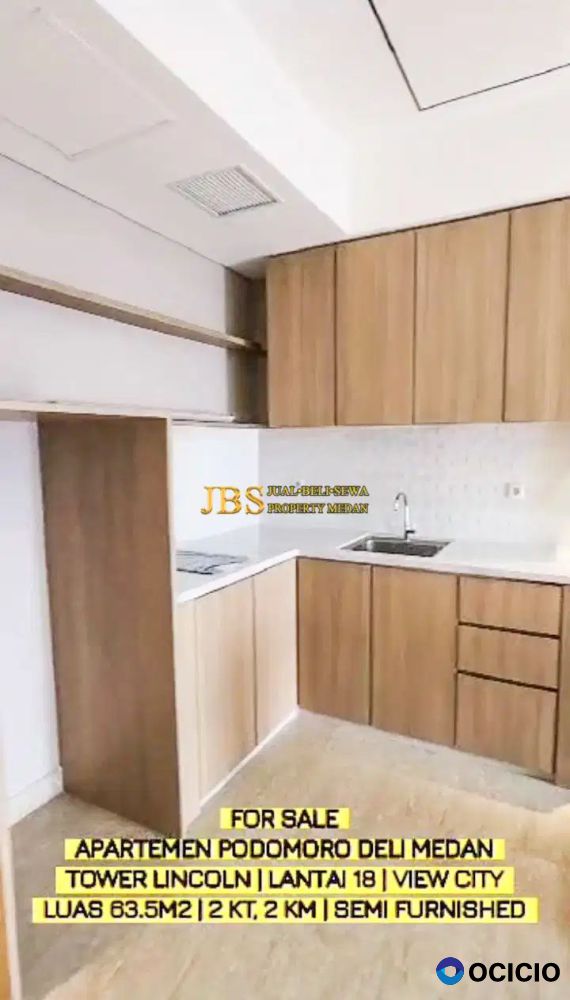Dijual Unit All New Apartemen Podomoro City Deli Tower Lincoln