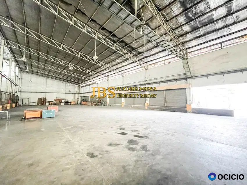 Dijual Gudang Kawasan Industri Medan (KIM) Jalan Pulau Solor