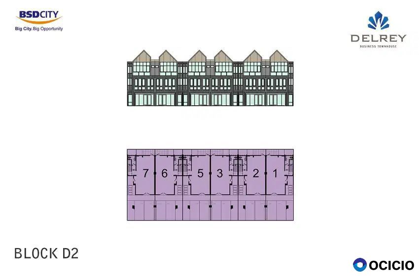 Delrey Biztown Tipe 7 - BSD City