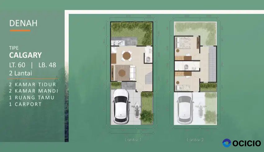 Citaville Parung Panjang Tipe Calgary