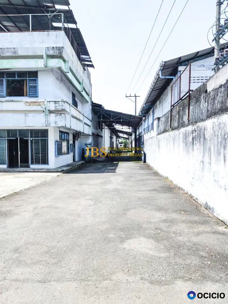 Dijual Tanah dan Gudang Jalan Kompos KM 12 - Deli Serdang