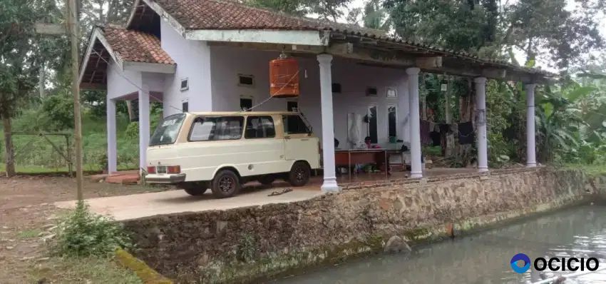 Rumah plus kolam ikan di kemiling bandar lampung