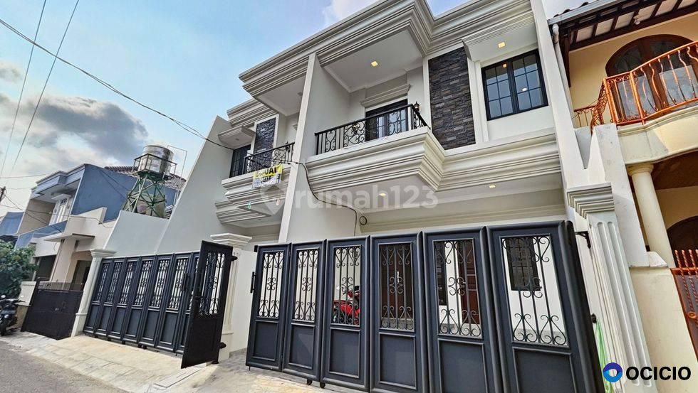 Dijual Rumah American Modern di Rawamangun Jakarta Timur 3M