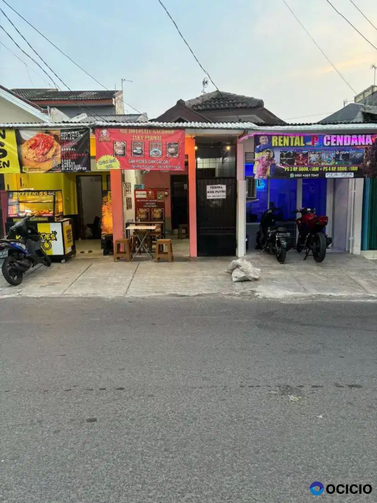 Disewakan tempat usaha/ over franchise mie di jl cendana jakasampurna