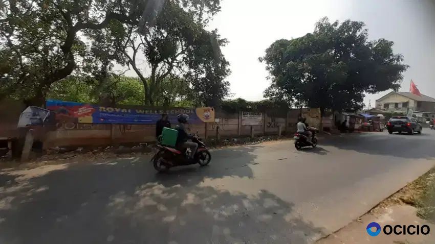 Dijual tanah hook 3300 lebar80 paling murah di pinggir jl cikunir raya