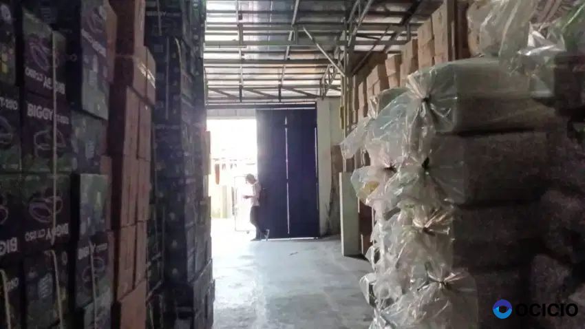 Dijual murah bangunan komersial gudang baru siap pakai di pekayon