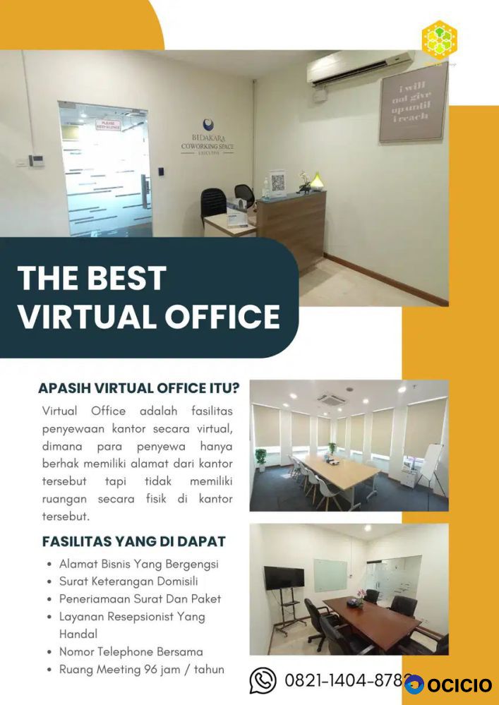 SEWA VIRTUAL OFFICE HARGA TERJANGKAU FASILITAS LENGKAP AREA TEBET
