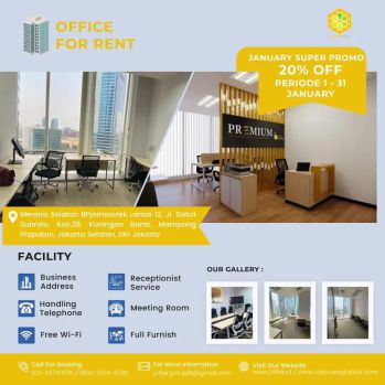 SEWA RUANG KANTOR MENARA JAMSOSTEK