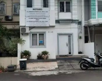 Rumah depan jalan utama Vila rizki ilhami tangerang