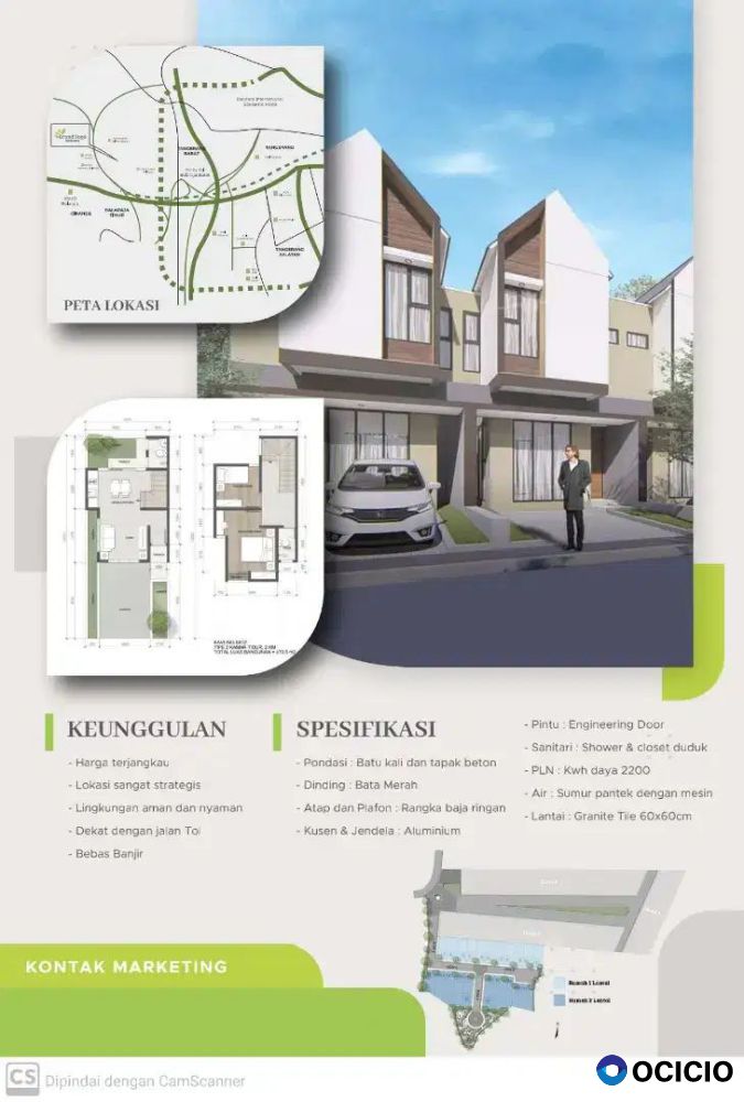 Rumah 2Lantai Tanpa DP Balaraja Tangerang