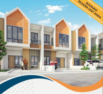 RUMAH 2 LANTAI HARGA 500 JUTA DICIKARET