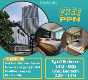 Dijual Apartemen Mewah Area Bintaro Dekat Toll