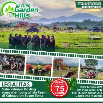 Dijual Tanah Siap Bangun dikomplek