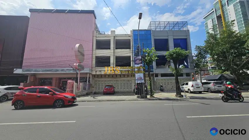Dijual Ruko 2 Gandeng Jalan Gajah Mada (Simpang Jl. Mojopahit) - Medan