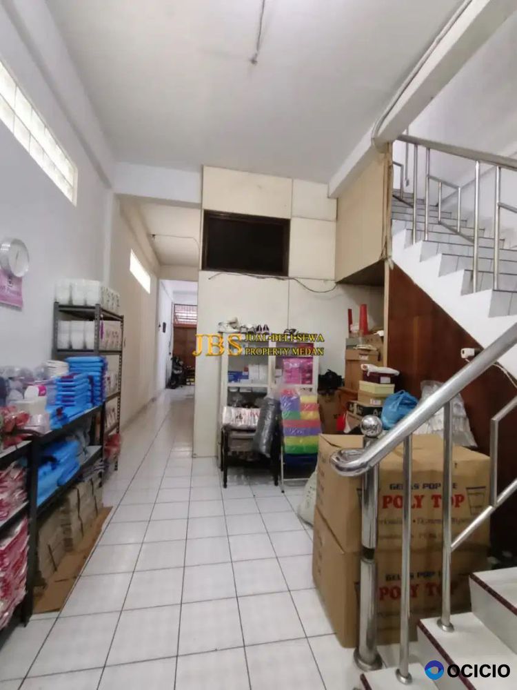DIJUAL CEPAT Ruko 3,5 Tingkat Siap Huni di Daerah Katamso Jalan Warna