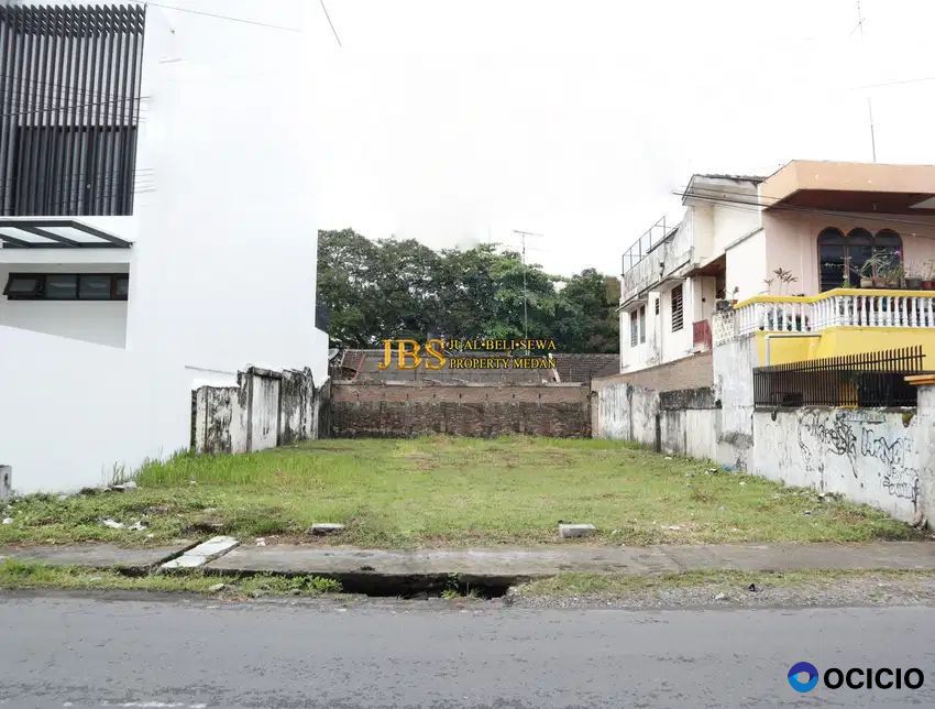 Jual Tanah di Jalan Hasanuddin (Dekat Iskandar Muda) - Medan